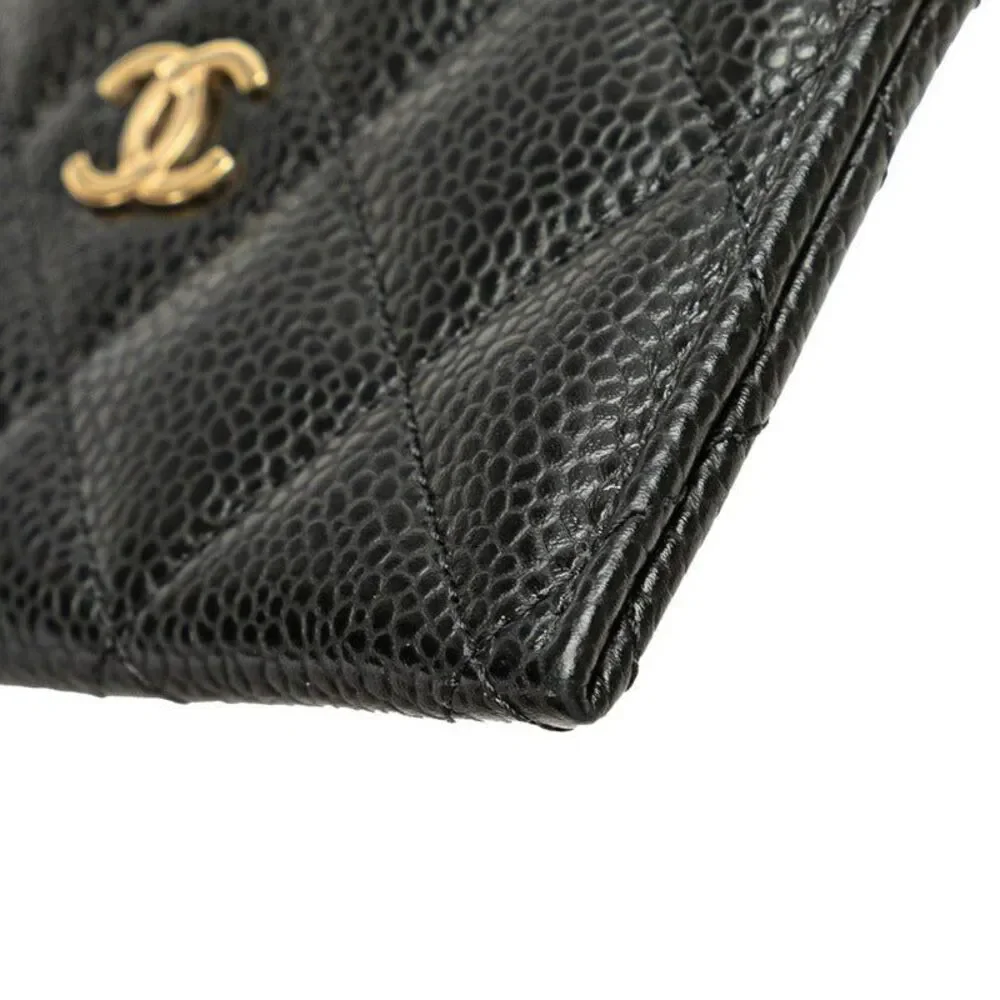 Chanel Classic Caviar Card Case